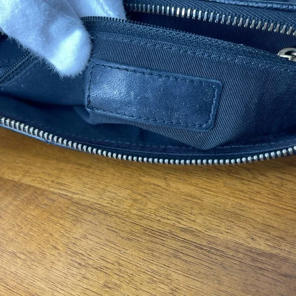 Auth Classic Chanel Black Caviar Hobo Chain Gold HW Handbag Pochette - Picture 8 of 16